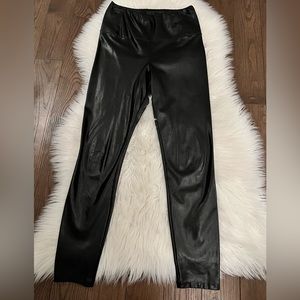 WILFRED Free Daria Vegan leather pant in black - Size Medium